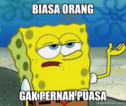 Tough SpongeBob