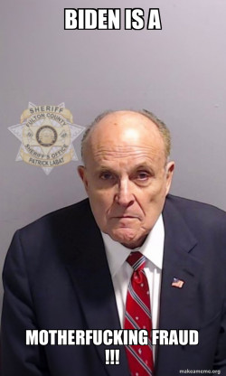 Rudy Giuliani Mugshot