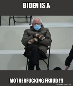 Bernie Sanders at the Inauguration