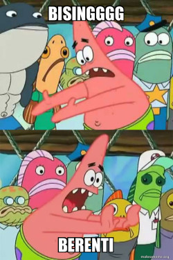 Push It Somewhere Else Patrick
