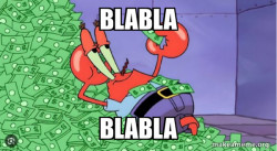 Mr Krabs Money