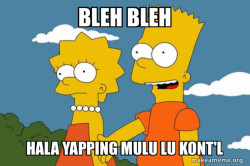 Bart and Lisa Chat
