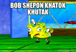 Mocking SpongeBob