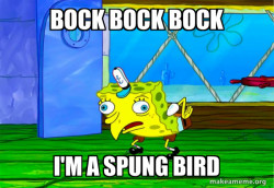 Mocking SpongeBob