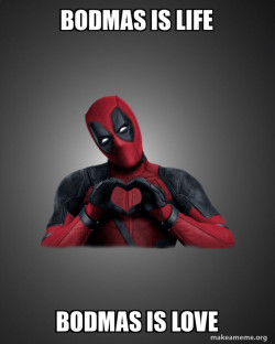 Deadpool Heart Hands