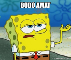 Tough SpongeBob