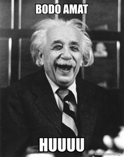Laughing Albert Einstein