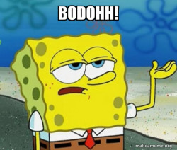 Tough SpongeBob