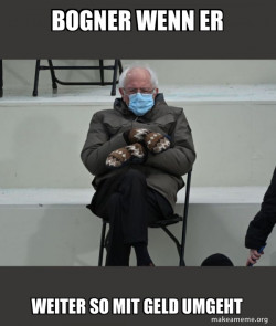 Bernie Sanders at the Inauguration
