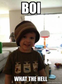 Scumbag Toddler