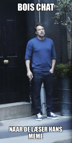 Ben Affleck Smoking