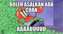 Mr Krabs Money