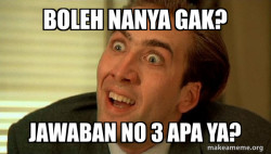 Sarcastic Nicholas Cage