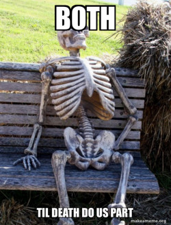Waiting Skeleton
