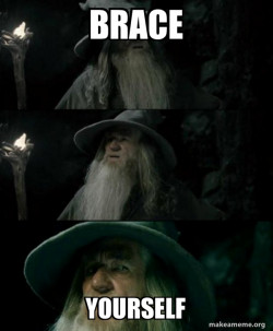 Confused Gandalf