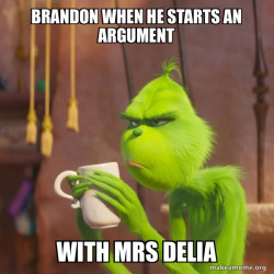 Grinch moment