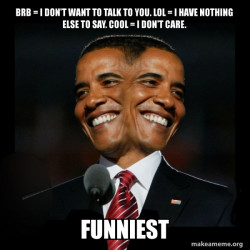 Two Faced Obama