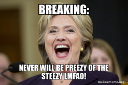 Hillary Clinton Laughs