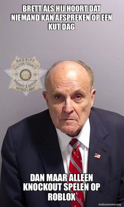 Rudy Giuliani Mugshot