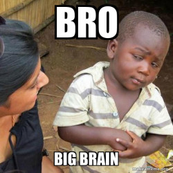 Skeptical Third World Kid