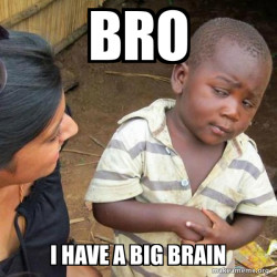 Skeptical Third World Kid