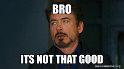 Tony Stark Eye Roll