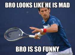 Sudden Clarity Djokovic