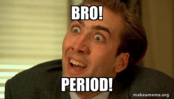 Sarcastic Nicholas Cage