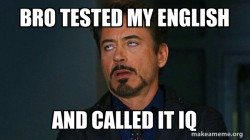 Tony Stark Eye Roll