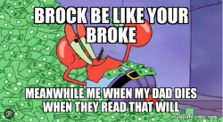 Mr Krabs Money