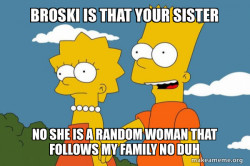 Bart and Lisa Chat