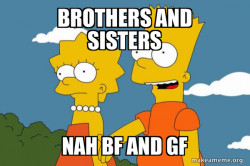 Bart and Lisa Chat