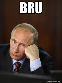 Contemplative Putin