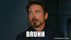 Tony Stark Eye Roll