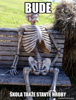 Waiting Skeleton