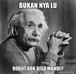 Serious Albert Einstein