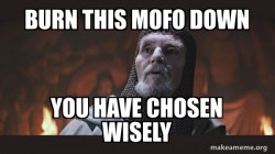 You Chose Poorly - Grail Knight