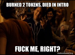 Fuck me right. Alternative Seth from Superbad meme