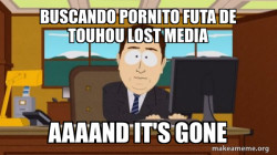aaaand its gone