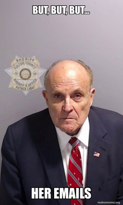 Rudy Giuliani Mugshot