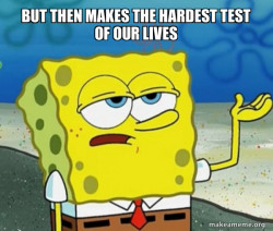 Tough SpongeBob