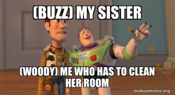 Buzz and Woody (Toy Story) Meme