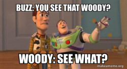 Buzz and Woody (Toy Story) Meme