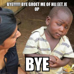 Skeptical Third World Kid
