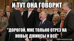 And then we told them