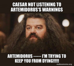 Hagrid - I should not have said that