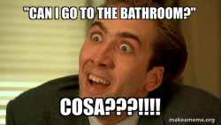 Sarcastic Nicholas Cage