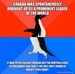Socially Awesome Awkward Penguin