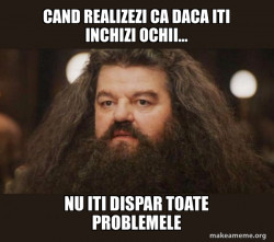 Hagrid - I should not have said that