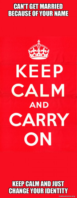 Keep Calm and Carry On